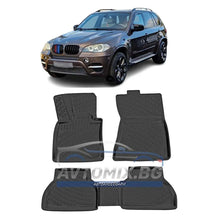 Гумени стелки за BMW X5 E70 2006-2013 г.,  RizLine
