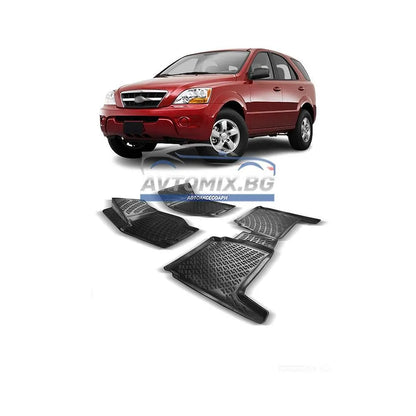 Гумени стелки за KIA Sorento 2002-2011 г., RizLine