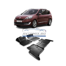 Rubber floor mats for Renault Scenic 2009-2016, RizLine