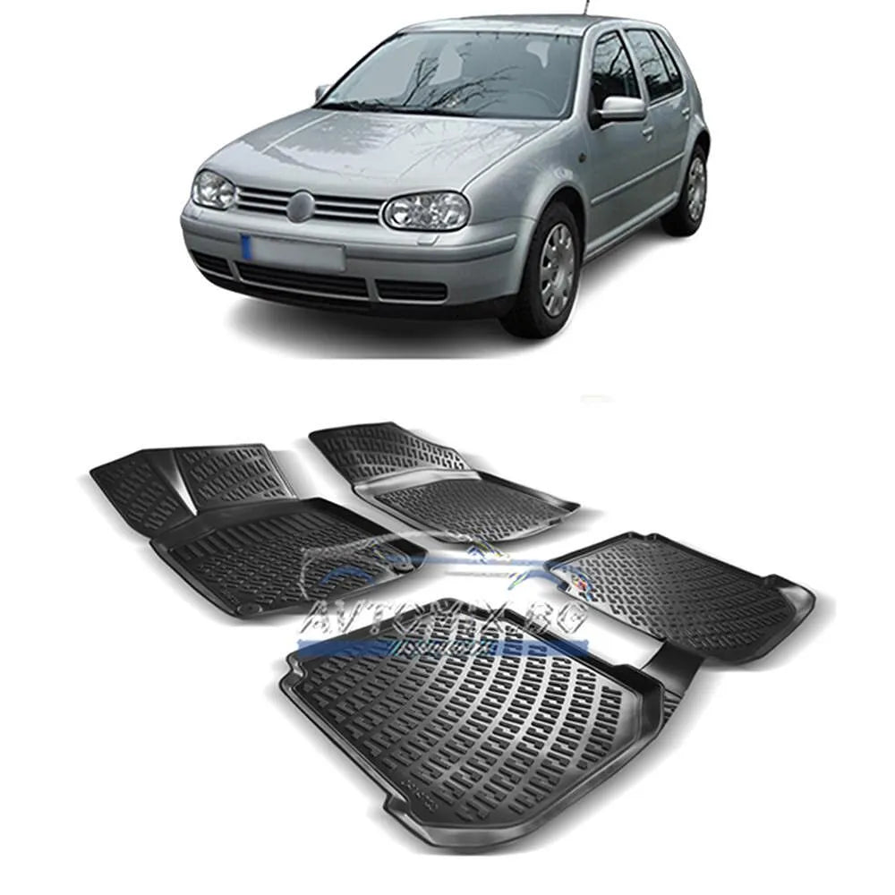 Covorașe din cauciuc pentru VW Golf 4 1997-2005, RizLine