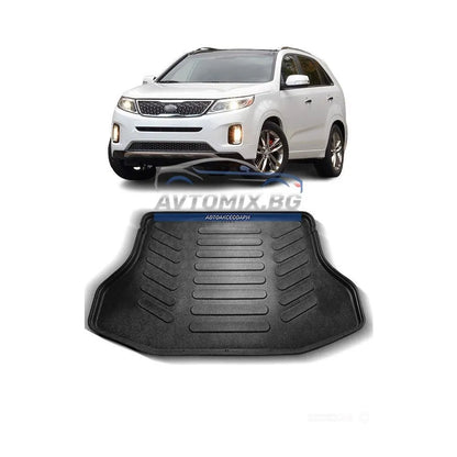 Rubber trunk mat KIA Sorento 2011-2015, RizLine