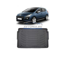 Гумена стелка за багажник Peugeot 3008 2009-2016 г., долно/второ ниво, RizLine