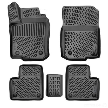 Rubber floor mats for Mercedes GLE W166 2015-2019, RizLine