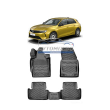 Rubber floor mats for Opel Astra L from 2021 onwards, RizLine