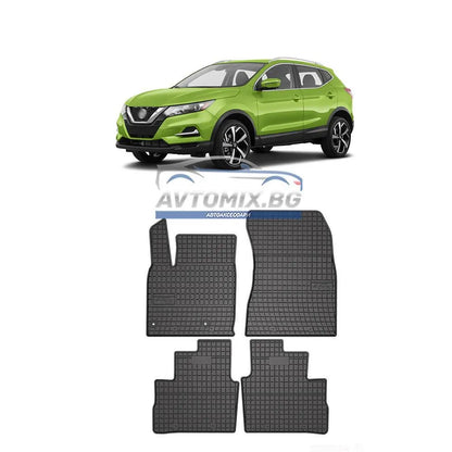 Гумени стелки за Nissan Qashqai след 2021 г., Frogum