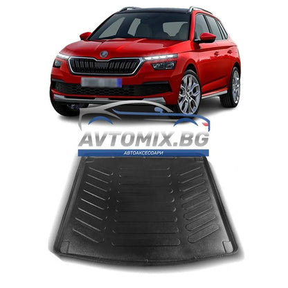 Rubber Trunk Mat Skoda Kamiq after 2019, RizLine