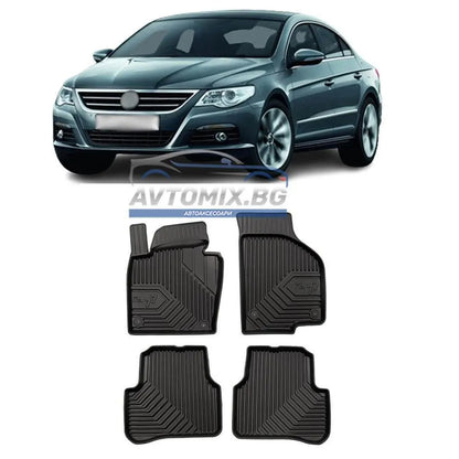 Гумени стелки зa VW Passat CC 2008-2012 г., Модел No.77