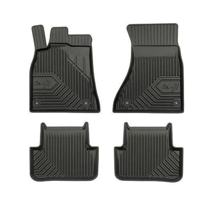 Rubber floor mats for Audi A4 B8 2008-2015, Model No. 77