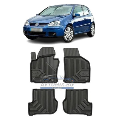 Гумени стелки зa VW Golf 5 2004-2008 г., Модел No.77
