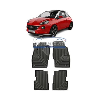 Гумени стелки зa Opel Adam от 2012-2019 г., Модел No.77