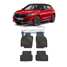 Гумени стелки зa Skoda Fabia след 2021 г., Модел No.77