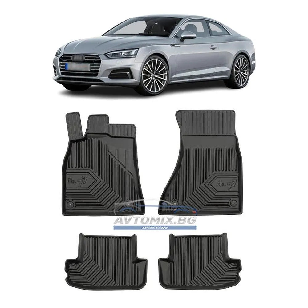 Гумени стелки за Audi A5 3 врати 2007-2016 г., Модел No.77