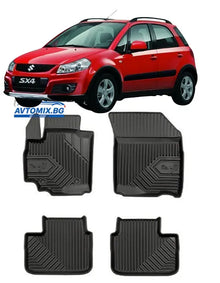 Covorașe din cauciuc pentru Suzuki SX4 din 2005-2014, Model nr. 77