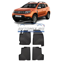 Гумени стелки зa Dacia Duster 2018-2024 г.,  Модел No.77