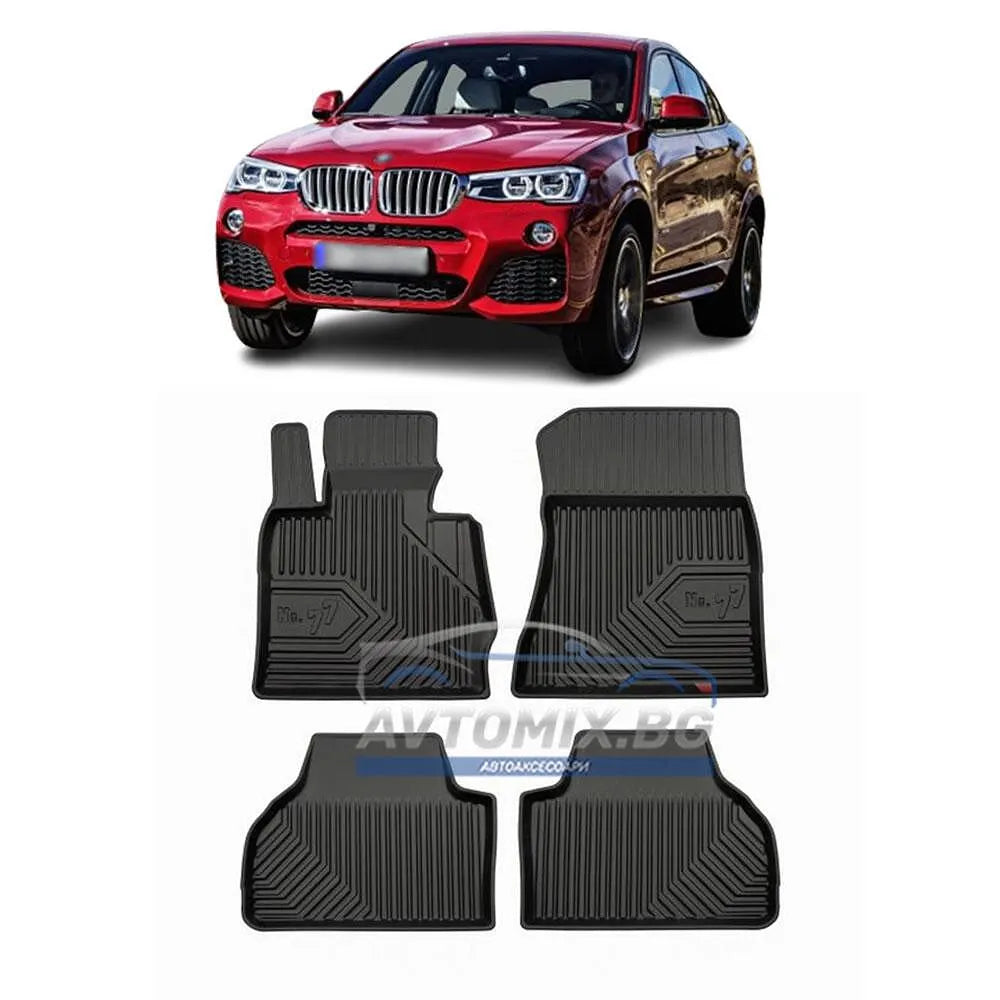 Гумени стелки зa BMW X4 F26 2014-2018 г., Модел No.77