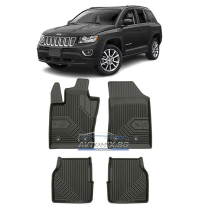 Гумени стелки за Jeep Compass след 2016 г., Модел No.77