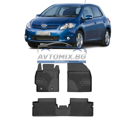 Гумени стелки зa Toyota Auris хечбек 2006-2012 г., Модел No.77
