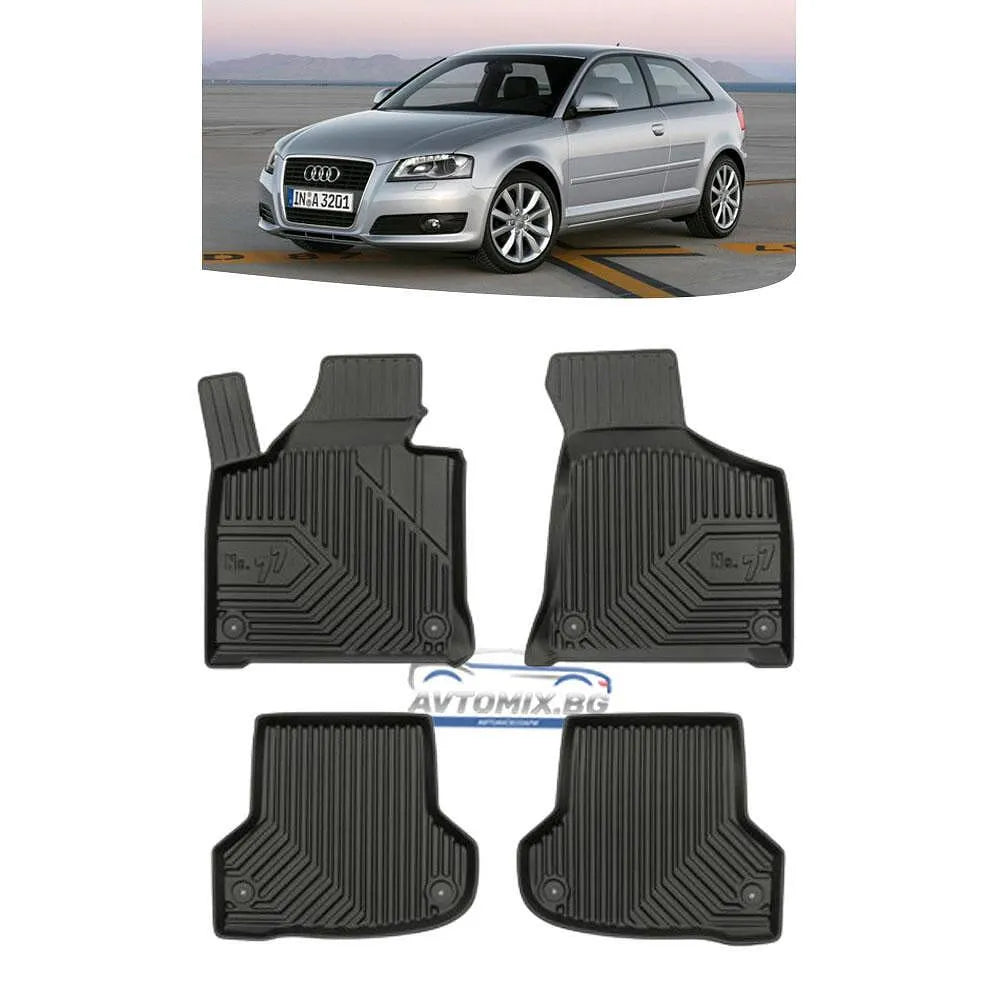 Гумени стелки за AUDI A3 8P хечбек 2003-2013 г., Модел No.77