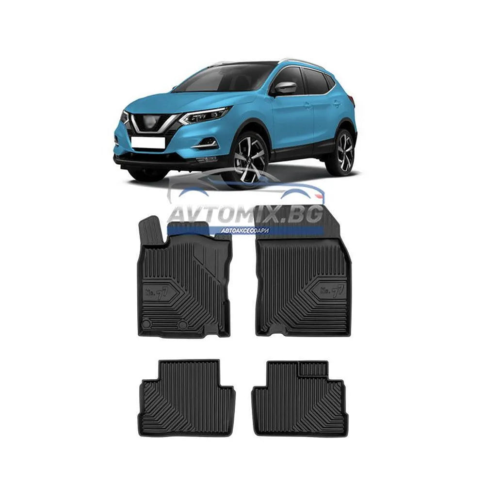 Гумени стелки за Nissan Qashqai 2013-2021 г., Модел No.77