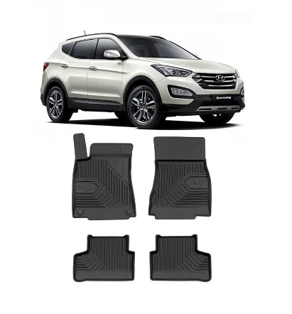 Гумени стелки за Hyundai Santa Fe III 2012-2018г., Модел No.77