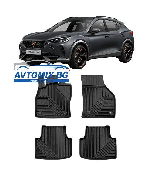 Гумени стелки зa Cupra Formentor след 2020г, Модел No.77