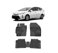 Covorașe de cauciuc pentru Toyota Prius 2008-2016, Model Nr.77