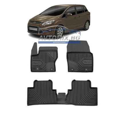 Гумени стелки зa Ford Grand C-max 2010-2019 г., Модел No.77