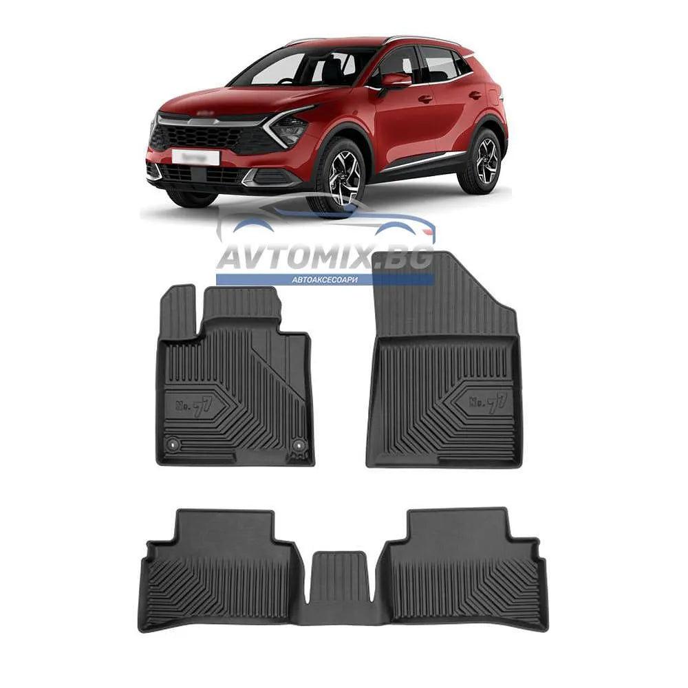 Covorașe de cauciuc pentru Kia Sportage după 2021, Model nr. 77