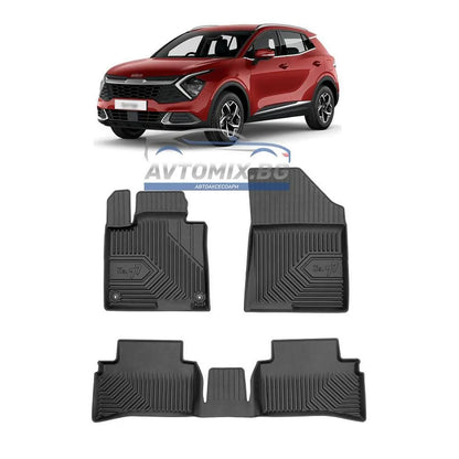 Covorașe de cauciuc pentru Kia Sportage după 2021, Model nr. 77