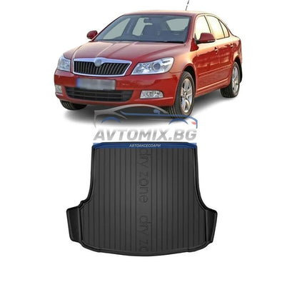 Гумена стелка за багажник Skoda Octavia 2004-2012 г., DRY ZONE