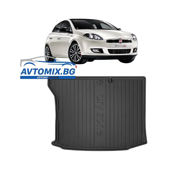 Гумена стелка за багажник Fiat Bravo 2001-2014, DRY ZONE / с тонколона