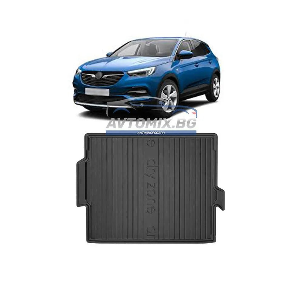 Гумена стелка за багажник Opel Grandland X след 2017 г., горно/първо ниво, DRY ZONE