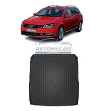 Rubber boot mat VW Passat 7 sedan 2010-2014, DRY ZONE