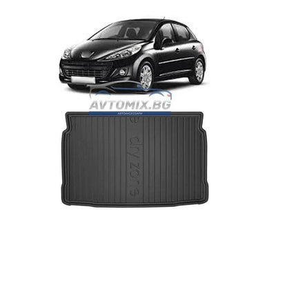 Гумена стелка за багажник за Peugeot 207 2006-2012 г., DRY ZONE