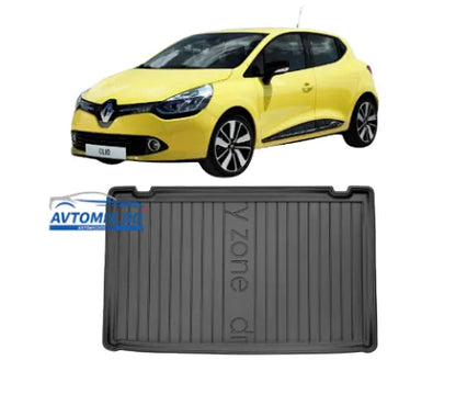 Rubber boot mat for Renault Clio from 2005-2012, DRY ZONE/Hatchback
