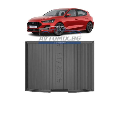 Гумена стелка за багажник за Ford Focus хечбек след 2019 г., DRY ZONE
