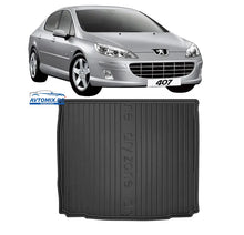 Гумена стелка за багажник Peugeot 407 от 2004-2011г, DRY ZONE/седан
