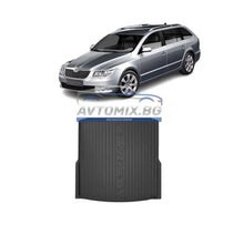 Гумена стелка за багажник Skoda Superb комби 2008-2015 г., без странични разширения, DRY ZONE