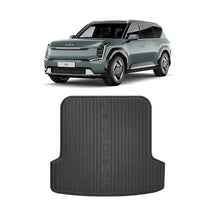 Rubber boot liner for KIA EV9 after 2023, DRY ZONE / with folded 3rd row seats