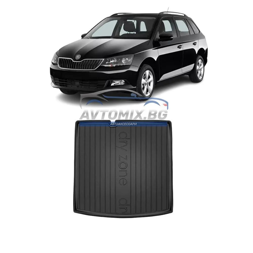 Covoraș portbagaj cauciuc Skoda Fabia combi 2014-2021, DRY ZONE