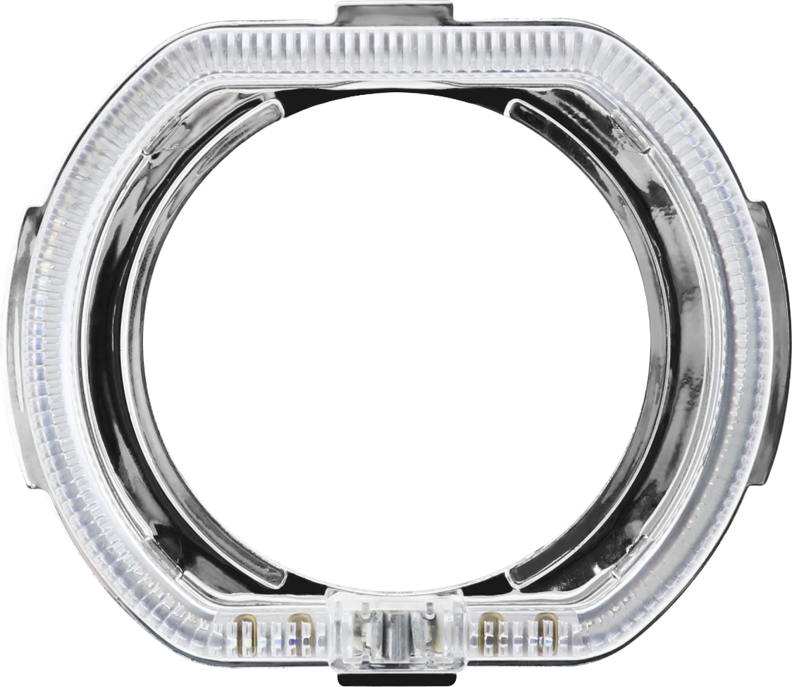 Комплект капачки за Led лупи 2,5 инча, BMW LED White