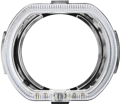 Комплект капачки за Led лупи 2,5 инча, BMW LED White