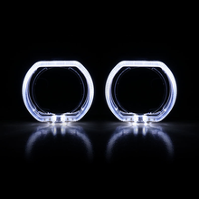 Комплект капачки за Led лупи 3 инча, BMW LED White