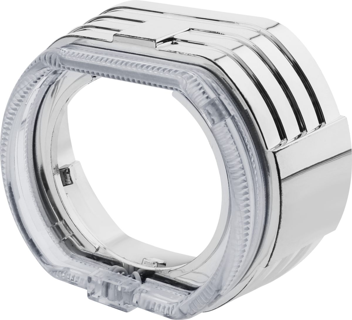 Комплект капачки за Led лупи 2,5 инча, BMW LED White