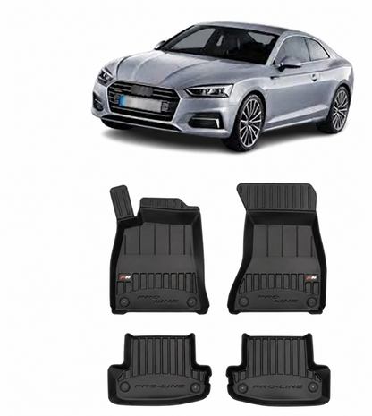 Covorașe de cauciuc pentru AUDI A5 F5 3 uși după 2016, ProLine 3D