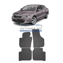 Гумени стелки зa Skoda Superb 2008-2015 г., Frogum