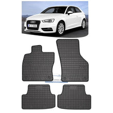Rubber floor mats for AUDI A3 8V 2013-2020, VW Golf VII, Seat Leon 2012-2019, VW Golf VIII from 2019, Frogum