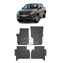 Гумени стелки зa VW Amarok 2010-2021 г., Frogum