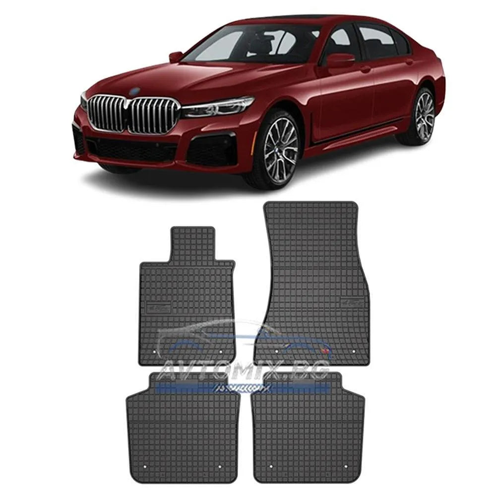Гумени стелки зa BMW G11, G12 7 серия 2015-2022 г., Frogum