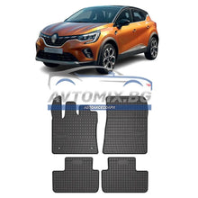 Гумени стелки зa Renault Capture след 2019 г., Frogum